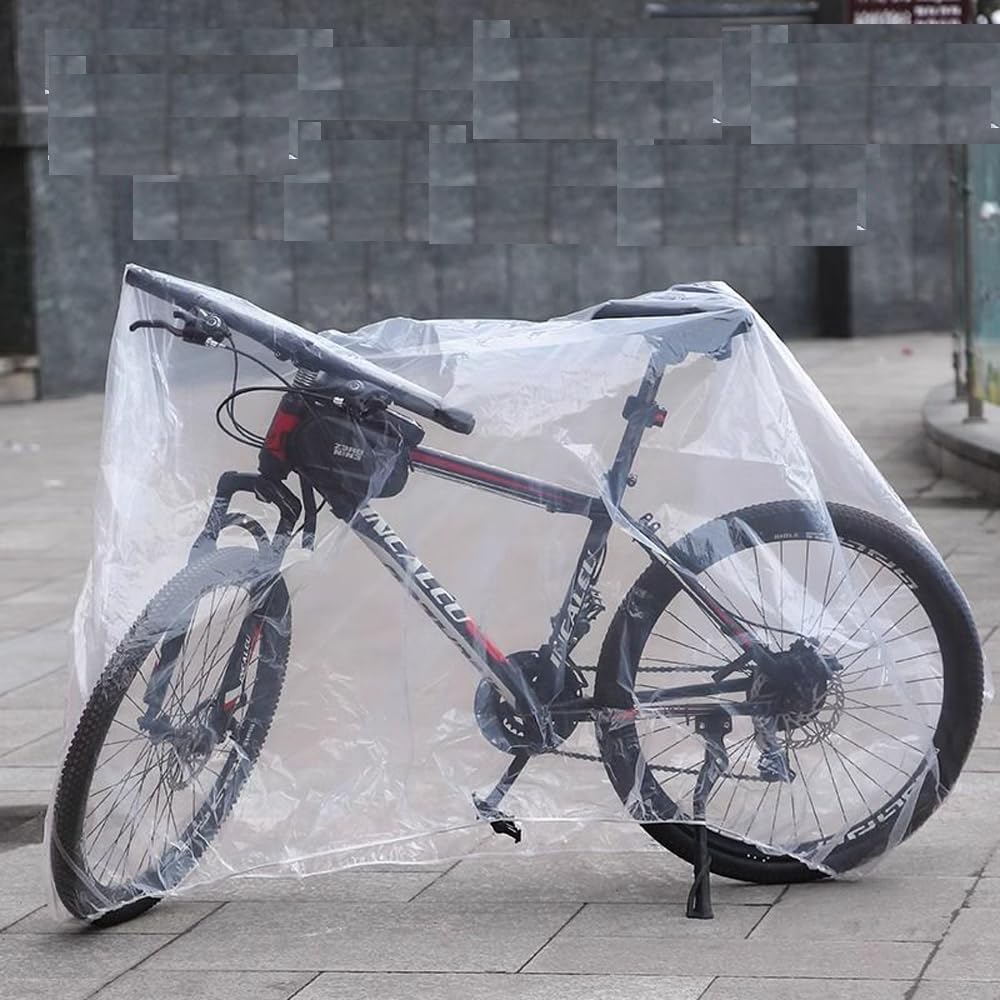 Skiennix Bike Covers - Lightweight Waterproof PEVA for Outdoor & Indoor Storage | 2 Pack