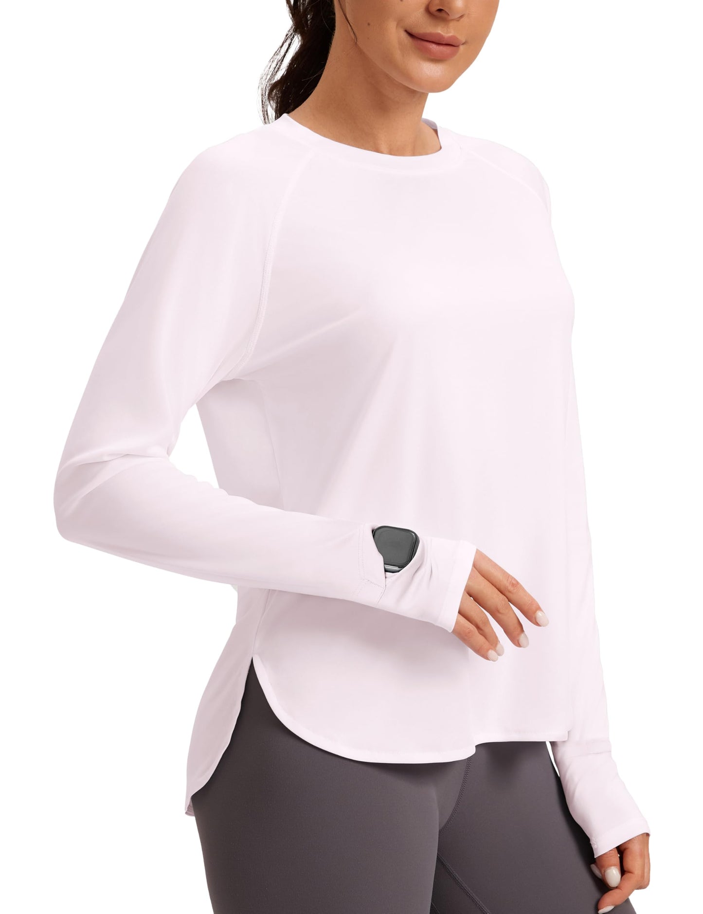 Women's Sun Shirts UPF 50+ Long Sleeve Uv Protection Shirts Lightweight Quick Dry SPF Clothing Outdoor Hiking Tops Pink XL New