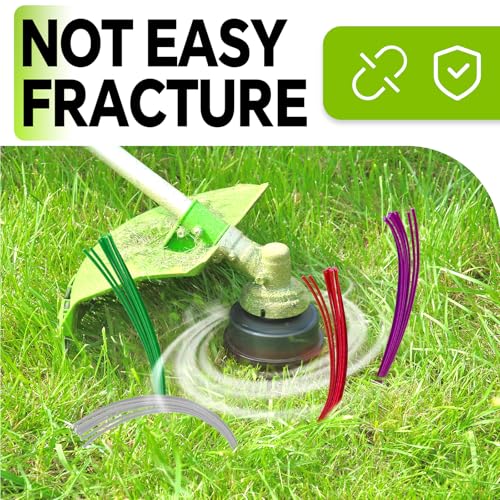 Ground Marking Whiskers with Metal Stakes - 25 Pack Green