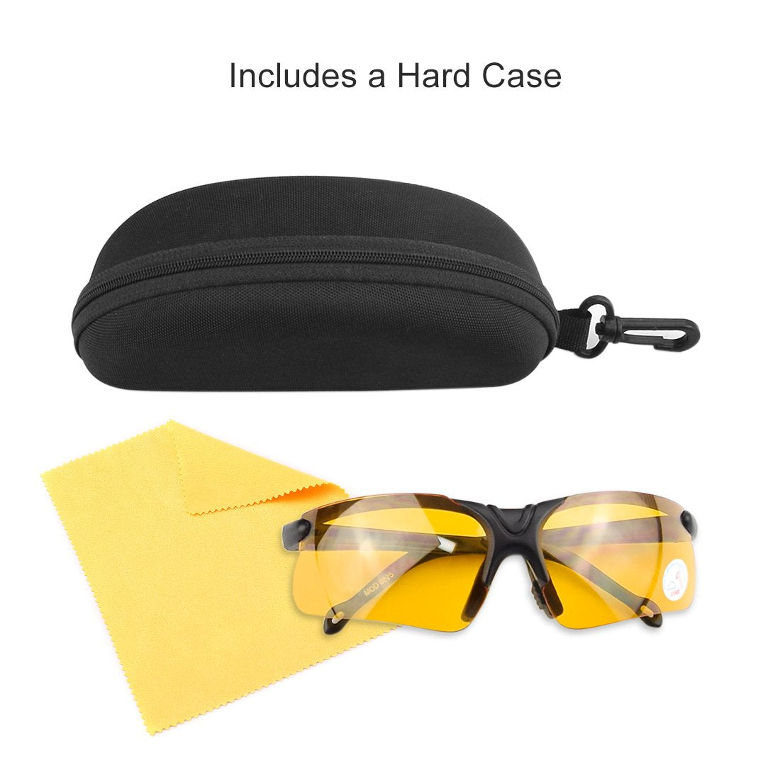 Fyland Safety Glasses for Men Women - Yellow Lens