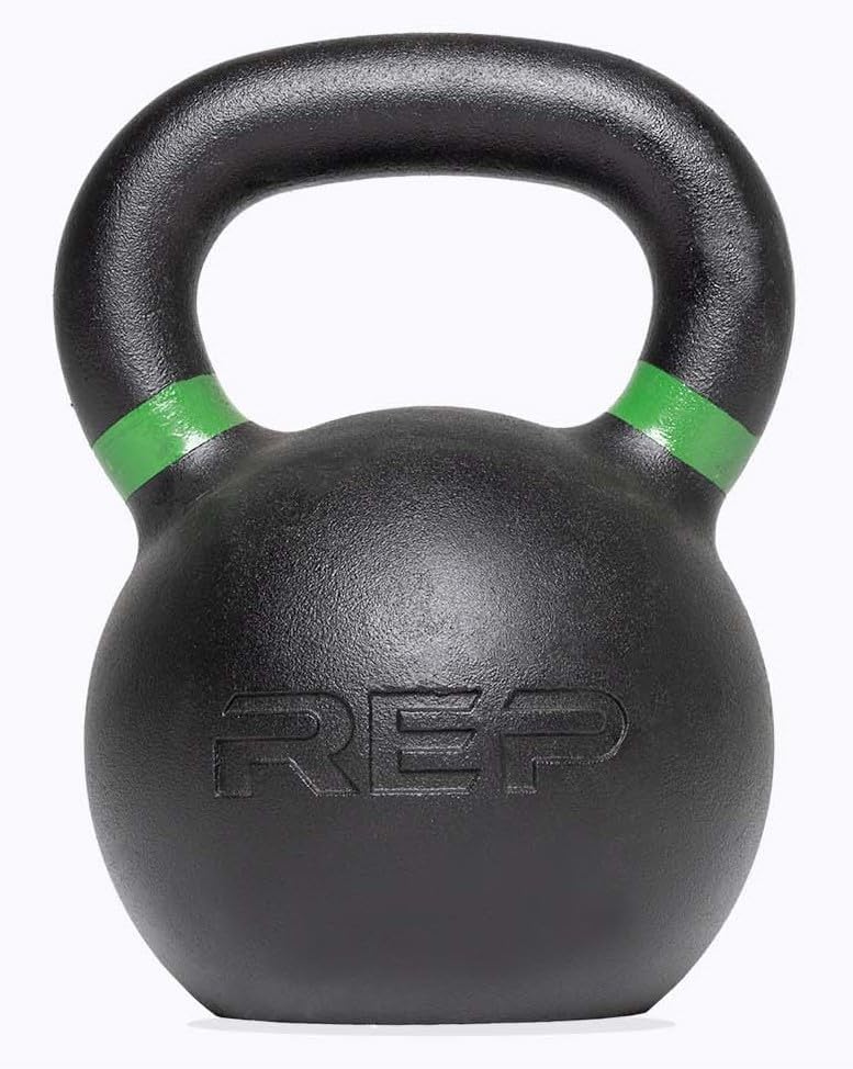 REP Fitness Kettlebell Set | Cast Iron Weights 4kg to 24kg | Perfect for Home Gym Strength Training