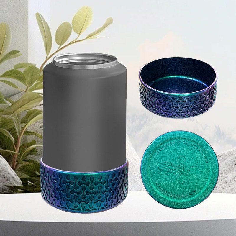 Silicone Sleeve for 1 Gallon 128oz yeti Water Bottles - Anti-Slip, Anti-Ding, Anti-Dent, and Safe for Pet Bowls. Perfect for Camping and Hiking Trips - ARGO, Designed in The USA. (Emerald)