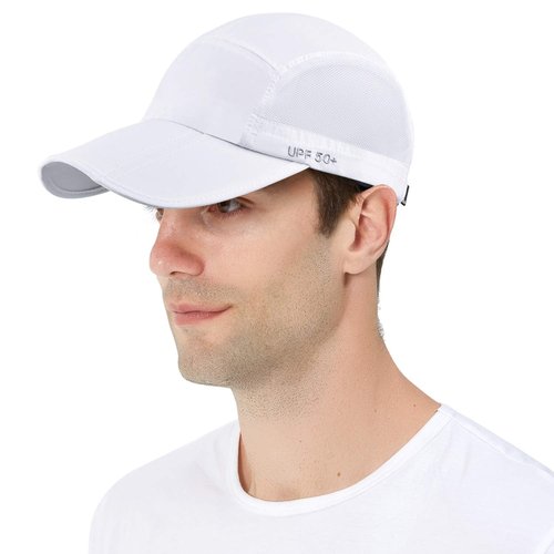 ELLEWIN 2 Pack Unisex Baseball Cap Foldable Sports Hat with UPF 50+ Runing Hat for Men and Women Dark Gray/Light Gray