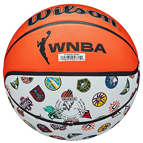 Wilson WNBA All Team Basketball Size 6 Rubber Cover Official Game Ball