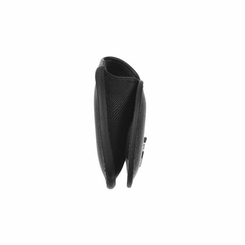 Golf Iron Covers Saffiano Leather Magnetic Club Headcover Black 1pc