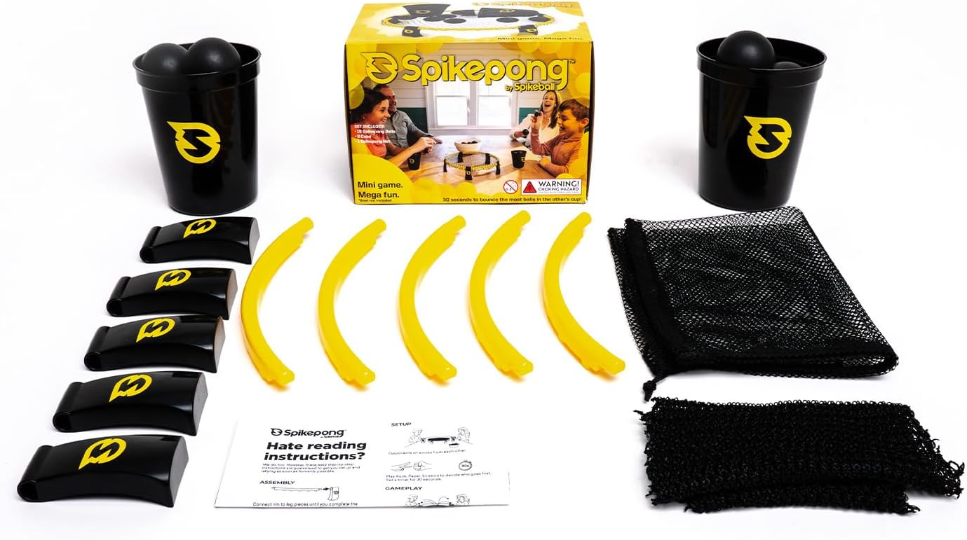 Spikeball | Spikepong Mini Game - Portable Fun for All Ages, Perfect for Outdoor Play