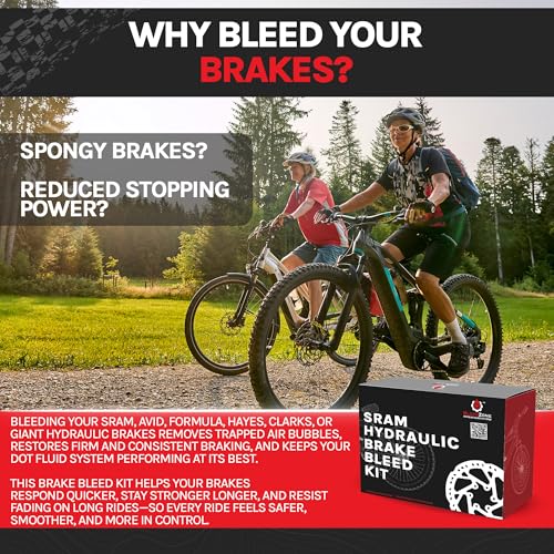 BleedZone SRAM Brake Bleed Kit with 100ml DOT 5.1 Fluid & Edge Tool