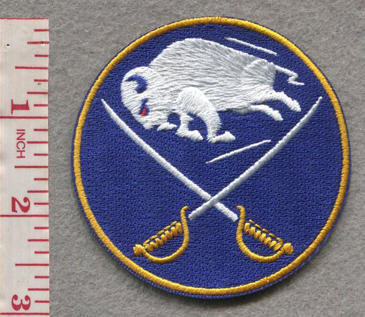 Buffalo Sabres Logo Patch - Small Hook & Loop Fastener
