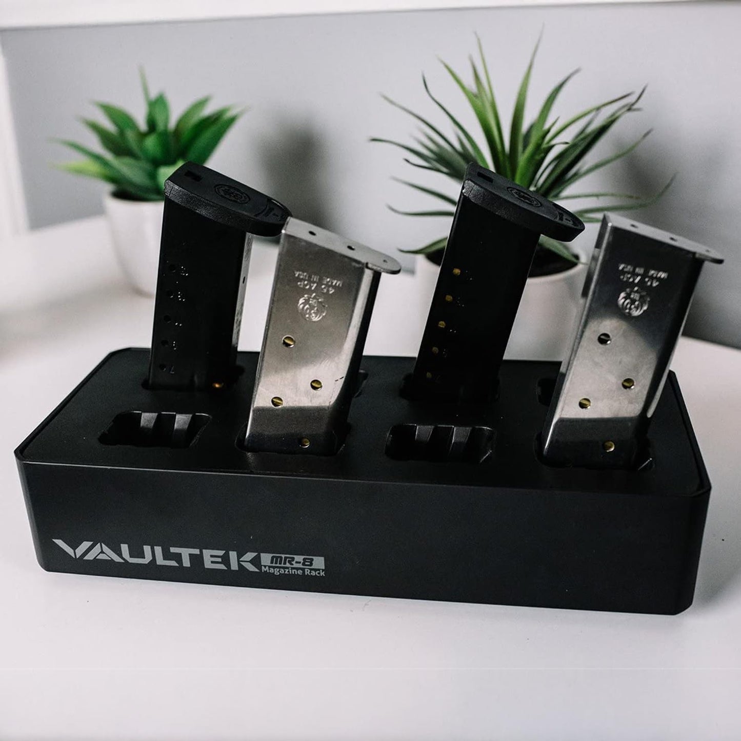 VAULTEK Modular Magazine Rack (8) Slot High Density Foam Ammunition Storage (Universal Magazine Rack)