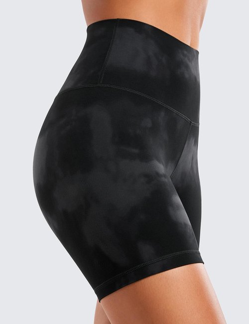 CRZ YOGA ButterLuxe Biker Shorts - High Waisted Spandex for Women | Perfect for Running & Yoga
