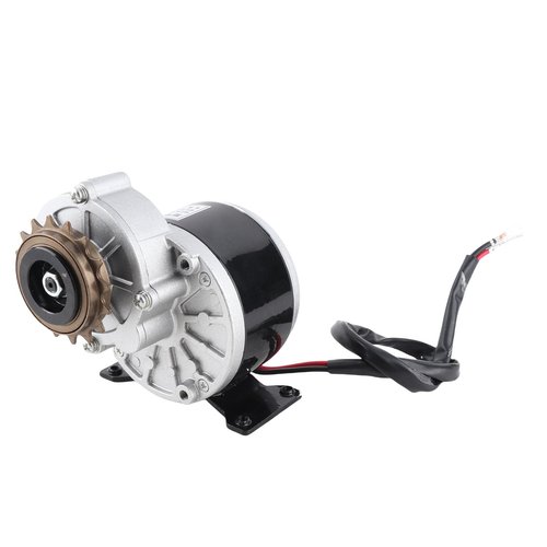 Electric Scooter Motor,high-Efficiency Gear Reduction DC 12V 250W 330RPM,DC Gear Motor,16T Sprocket for Urban Commuters Electric Scooter Riders Recreational Cycling