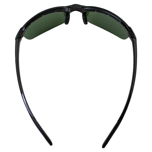 Islander Eyes Nevis Polarized Sunglasses for Men or Women Rimless Sports Wrap Black Temples w/Grey Lens