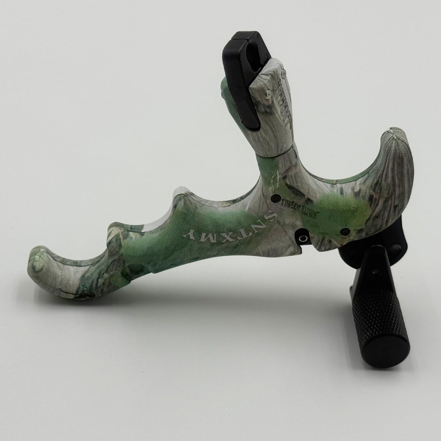 sntxmy Bow Release for Compound Bow, Archery Release Trigger, Compound Bow Release, Thumb Release. (4 Finger Bow Release, Camo)