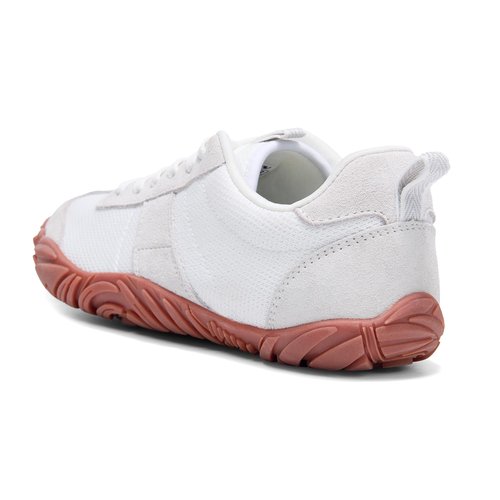 UBFEN Sneakers Barefoot Shoes for Womens Mens Minimalist Trail Running Hiking Comfortable Walking White Size US 8.5 Women/6.5 Men