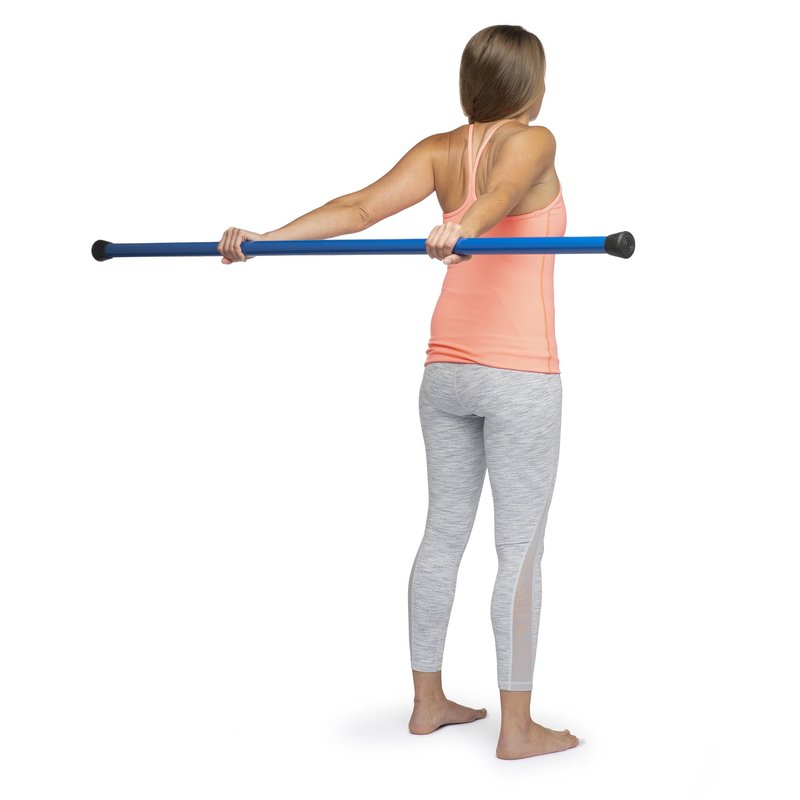 OPTP Booyah Stik by Bob and Brad - Yoga Stick for Stretching, Walking, and Exercise - Physical Therapy Stick, Pilates Stick, or Fitness Stick for Balance and Mobility Training