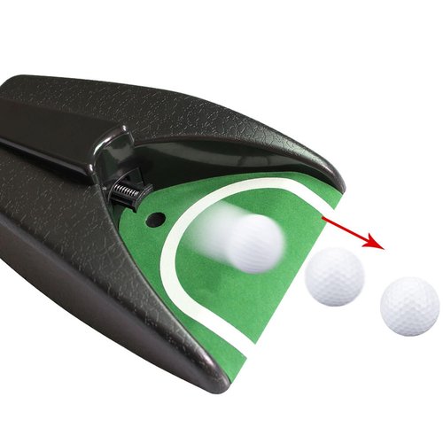 LH90H Automatic Golf Putting Cup with Ball Return – Portable Indoor/Outdoor Training Aid