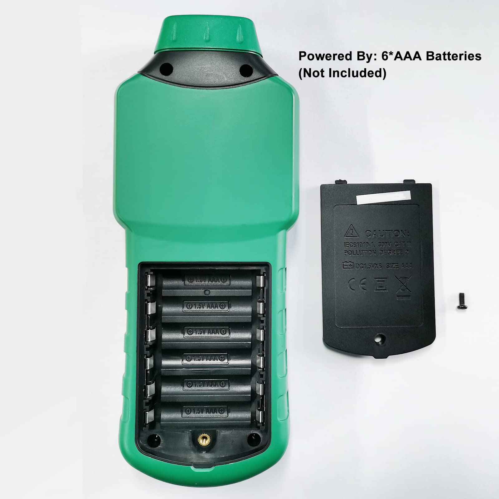 Digital Circuit Analyzer True RMS AC Voltage RCD GFCI, Voltage Drop Electrical Tester Line Fault Test Device with LCD Backlight, Data Hold, US Plug, Storage Bag