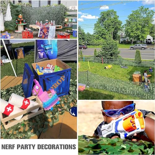 Camouflage Netting Roll - 4.9ft x 3.28ft Woodland Camo