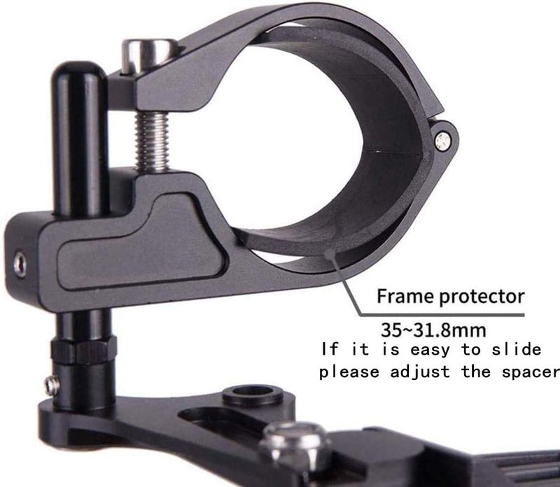 BESNIN Chain Guide Mountain Bike Chain Guide Bike MTB Chain Guide Bash Guard Bicycle Chain Protector 7075 Aluminium Alloy+ABS Plastic