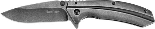 Kershaw Appa Folding Tactical Pocket Knife, SpeedSafe Opening, 2.75 inch Black Blade and Handle & Filter Pocket Knife, 3.25” Steel Blade with Assisted Opening