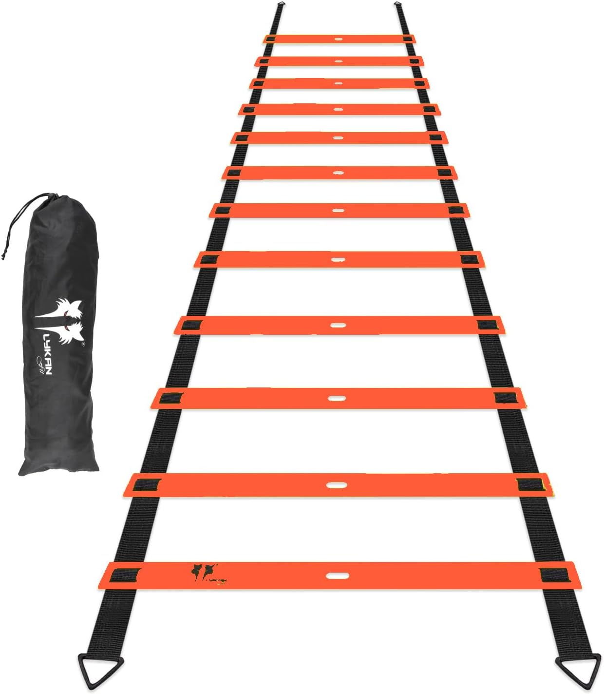 Skiennix 20ft Agility Ladder - Enhance Speed & Agility for Soccer, Football, & Tennis | Includes Carry Bag