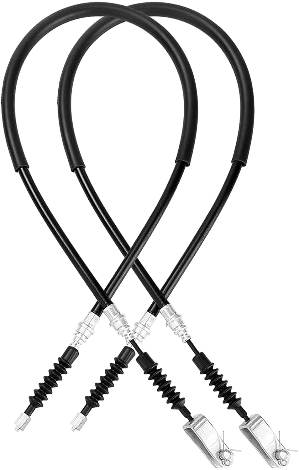 LEAPGOMAX Golf Cart Club Car DS Brake Cables fit DS G&E 2000 Up, 42 inch Drive and Passenger Side OEM 102022101, 1020221-01, 1019907