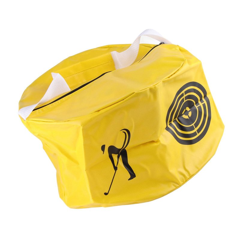 Yosoo Health Gear 2 Colors Soft Impact Bag Smash Bag Training Aid Impact Bag Swing Trainer for Impacting Training(Yellow)