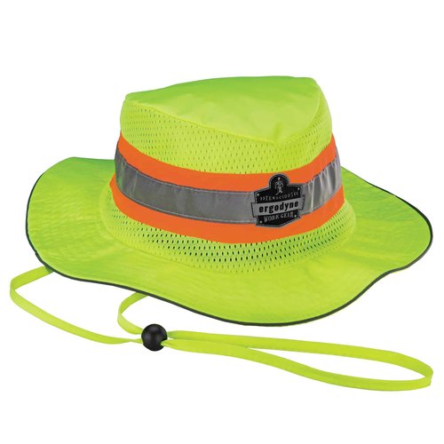Ergodyne Mens Hi-vis Ranger Sun Hat - Pva Tools, Factory, Large-X-Large US