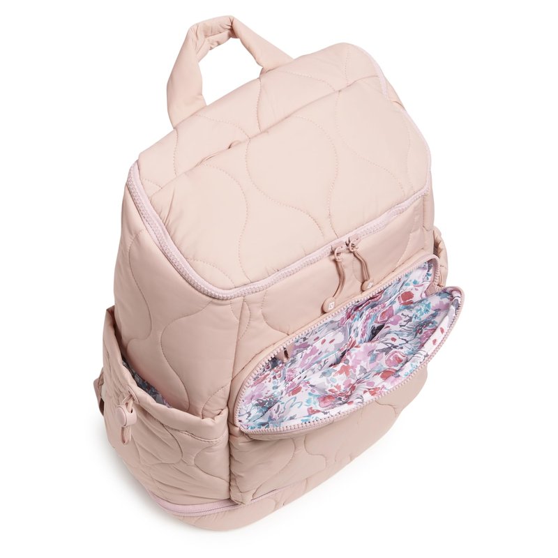 Featherweight Commuter Backpack Travel Bag, Rose Quartz