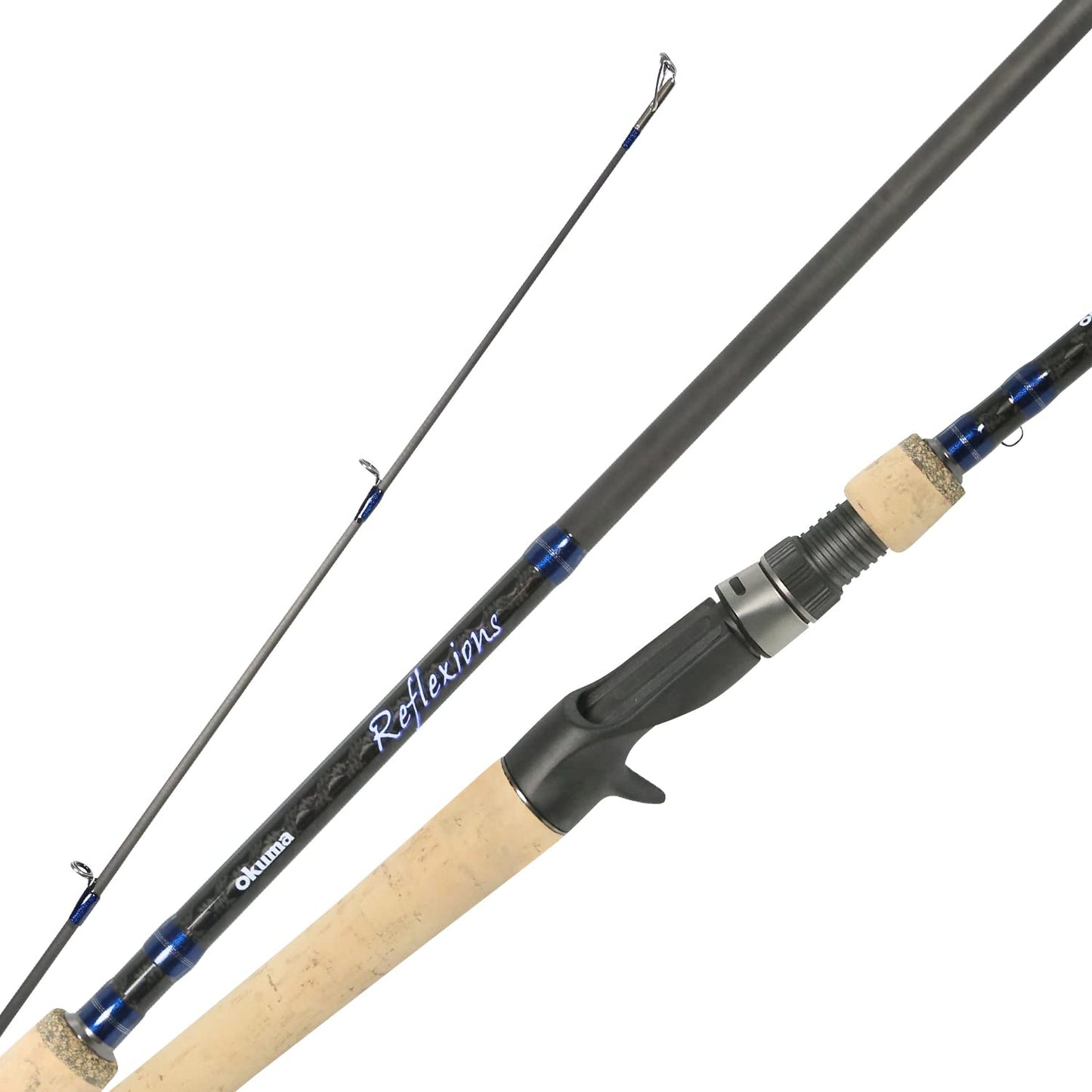 Okuma Reflexion b Series 24 Ton Carbon Blank UFR Tip Lightweight Freshwate Rod, RX-C-722MHb