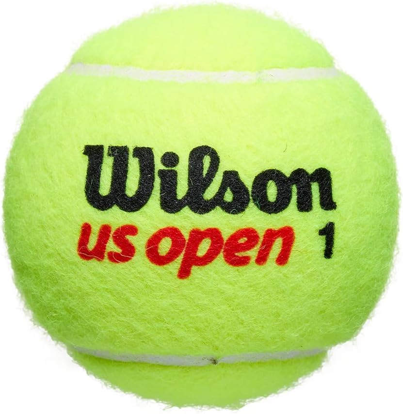 Wilson US Open Tennis Balls - High Performance, Durable & Consistent Play | 3-Pack