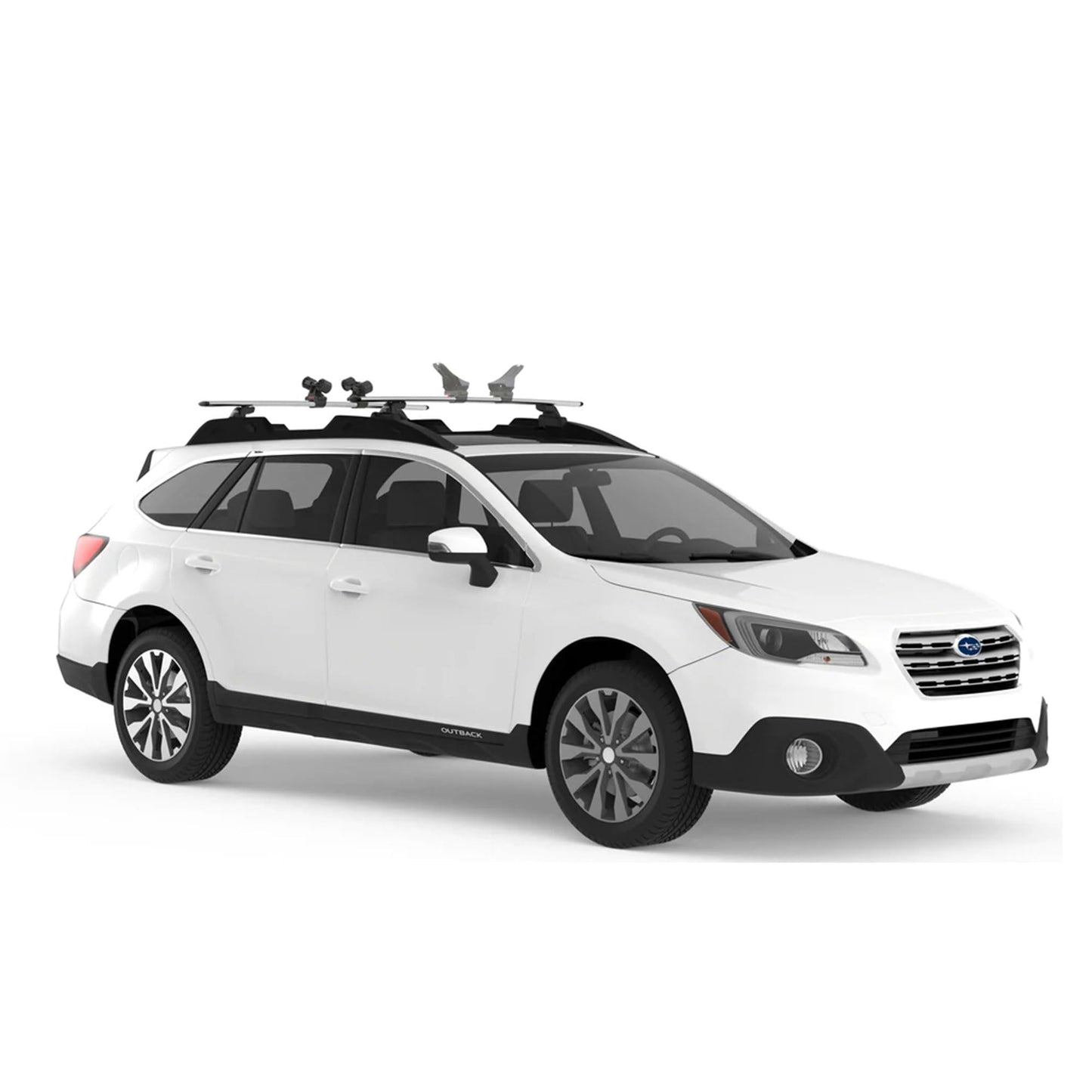 YAKIMA HandRoll Rooftop Mounted Kayak Rack for Vehicles with Heavy Duty Strap, Bow, and Stern Tie Down, Tool Free Installation, Set of 2 Kayak Rollers