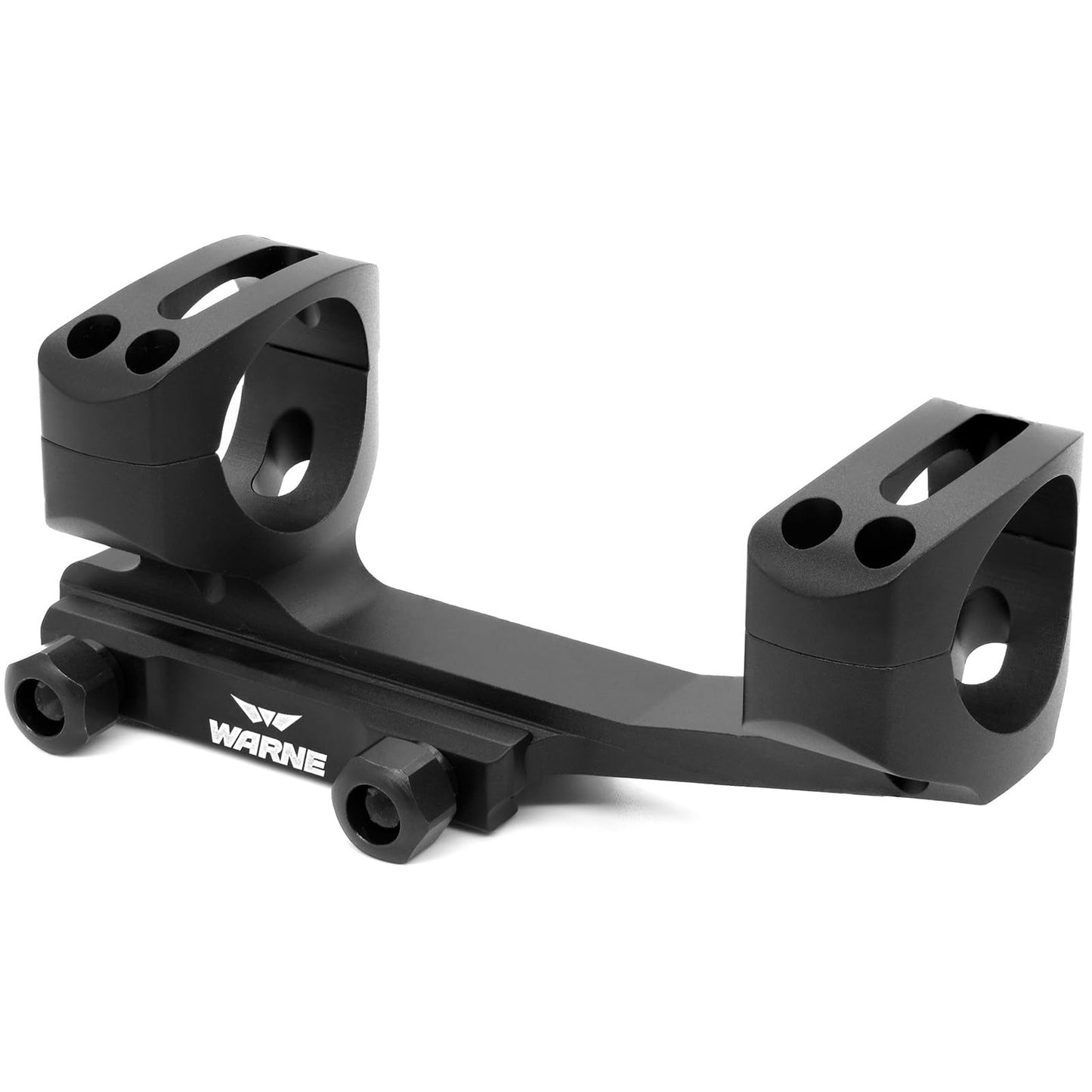 WARNE Gen 2 Extended Skeletonized 30mm MSR Optics Mount, Black (XSKEL30TW)