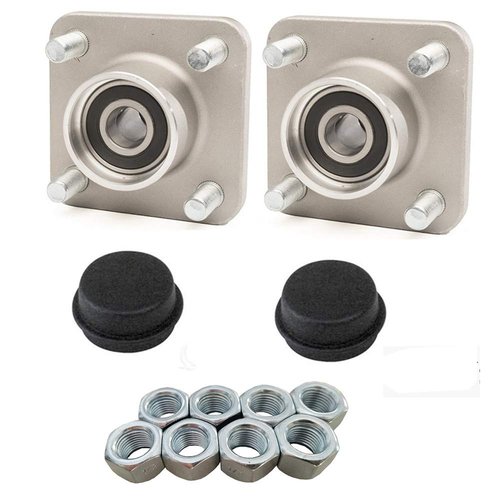 Club Car DS and Precedent Front Wheel Hub Assembly | Front Wheel Bearing Pedestal Fits (2003-up) DS&Precedent, OEM# 102357701 (Two Pieces)