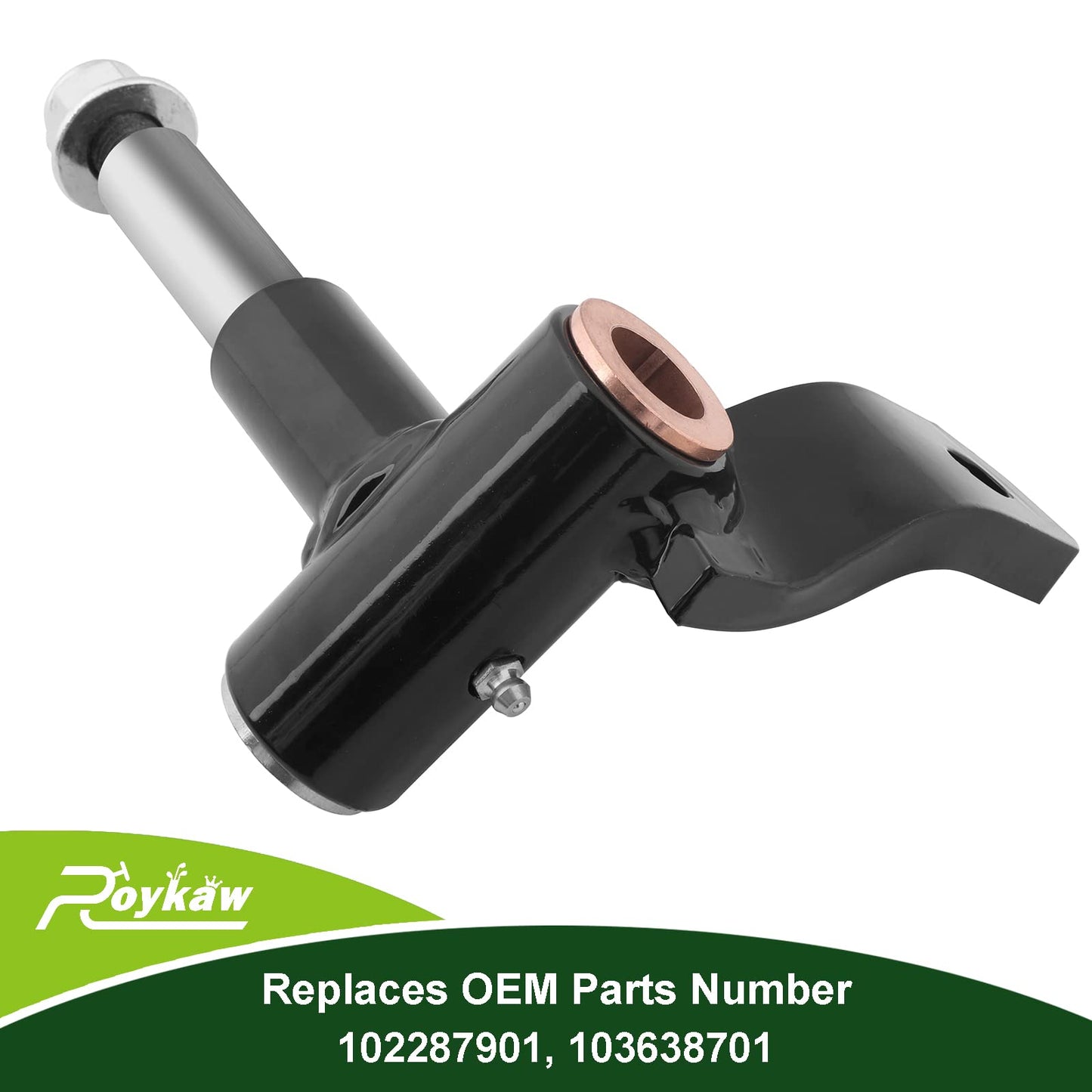Roykaw Club Car Precedent Spindle Assembly for 2004-up Gas and Electric Golf Cart Models, Driver Side, Replaces OEM # 1022879-01, 1036387-01