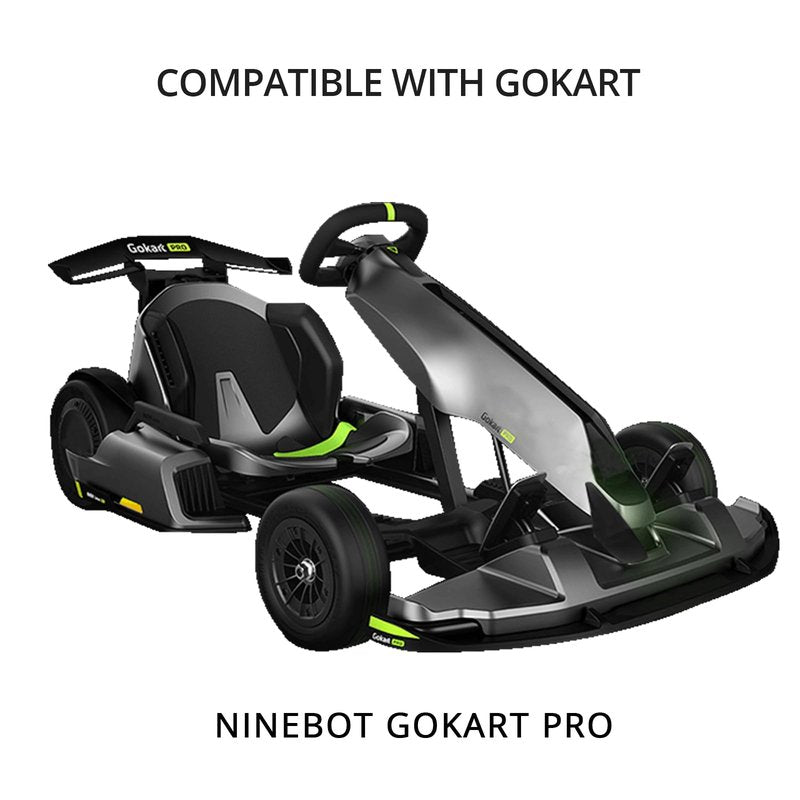 ARLVEKE Steering Wheel Kit Compatible with Segway Ninebot Gokart Electric Kart Replacements Accessories (Black for Gokart Pro)