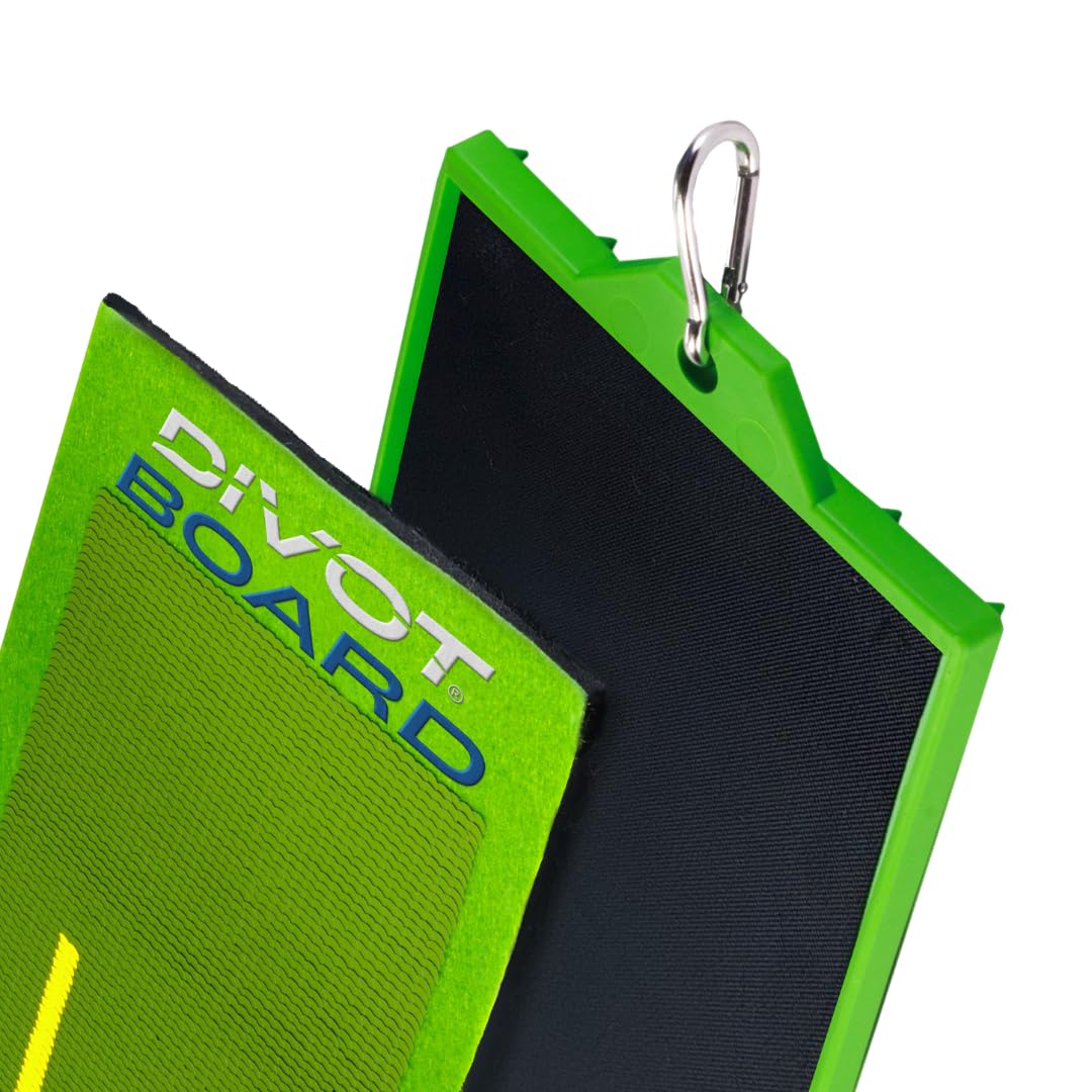 Divot Board Replacement Pad – Golf Training Aid Swing Path & Impact Feedback Mat – Compatible with Divot Board Trainer for Low Point Control, Indoor/Outdoor Practice