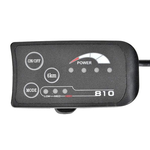 Ejoyous Electric Bikes LED Display, Ebikes LCD Control Panel Speed Controller with 5 Wire Cable for Electric Scooter Modification Accessories