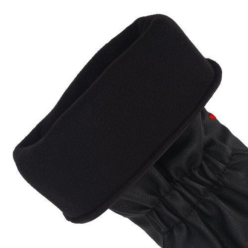 Andux PU Striped Tees Pattern 3Pack/Set Golf 460cc Driver Fairway Woods Club Head Covers (Black)