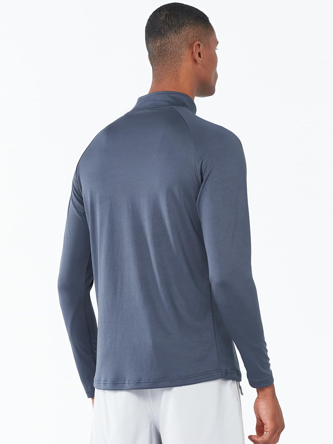 NORTHYARD Men's Quarter Zip Pullover - Moisture-Wicking Long Sleeve Athletic Shirt | Quick Dry Workout Gear
