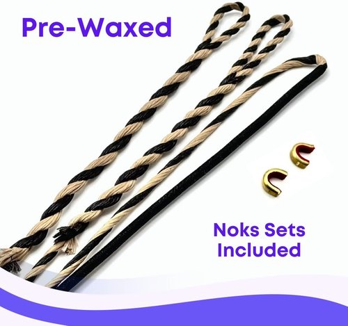 Flemish Twist B55 Recurve Bowstring - Premium Replacement for Traditional Archery Bows