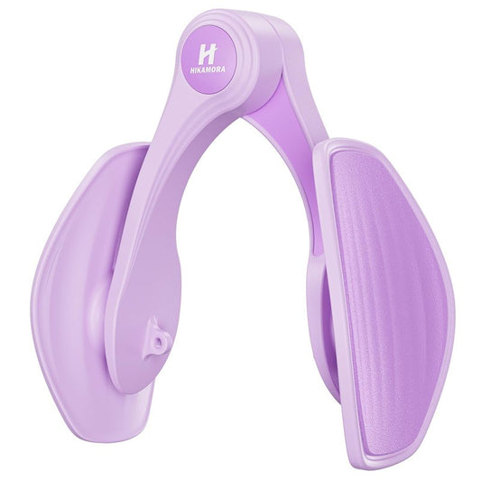 Hikamora Thigh Trainer, Pelvic Floor Exercise Devices for Women, Exerciser, Inner Thigh Exerciser, Workout Equipment for Pelvic Floor Muscle Repair, Thigh Workout Equipment for Home (Purple)
