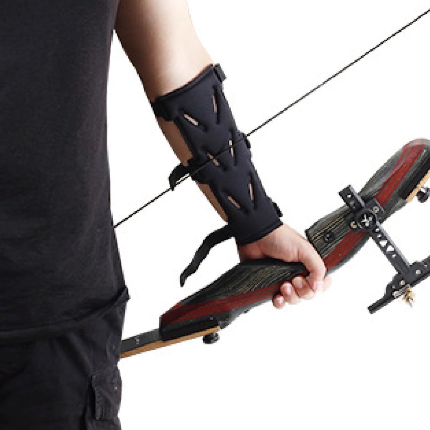 JEELAD Archery Arm Guard Archery Bracer Forearm Guard Adjustable Bow Armguard for Adults Men Women for Hunting Target Shooting Athletic use