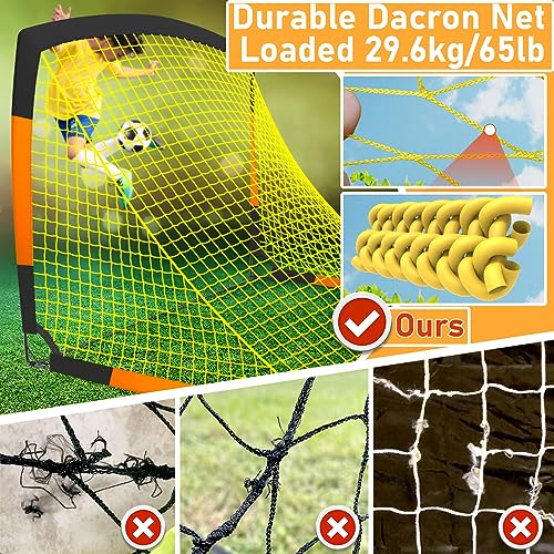 7x5 FT Portable Kids Soccer Goal - Durable Weatherproof Design