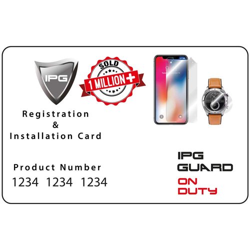 IPG for Garmin Forerunner 570-47mm Hydrogel Screen Protector (2 Units) Invisible HD Clear Film Anti Scratch Guard-Smooth/Self-Healing/Bubble for Forerunner570-47mm