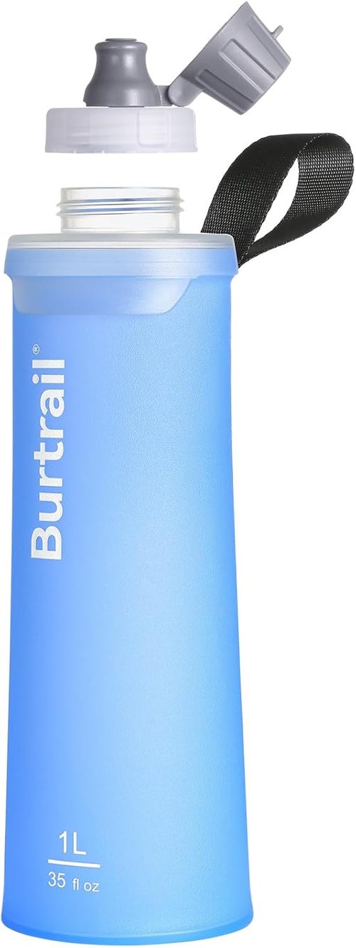 BeFree | Ultralight Collapsible Water Bottle - 1.0L Leakproof Design for Camping & Travel