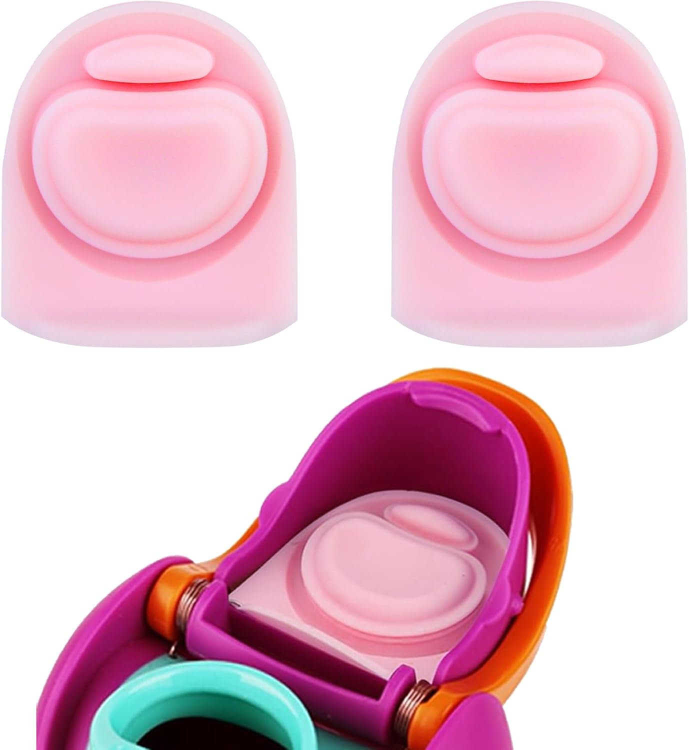 Owala | Replacement Rubber Seal Stopper - Silicone Gasket Lid for 16/19/24/32/40oz Bottles - Pink (2 Pcs)