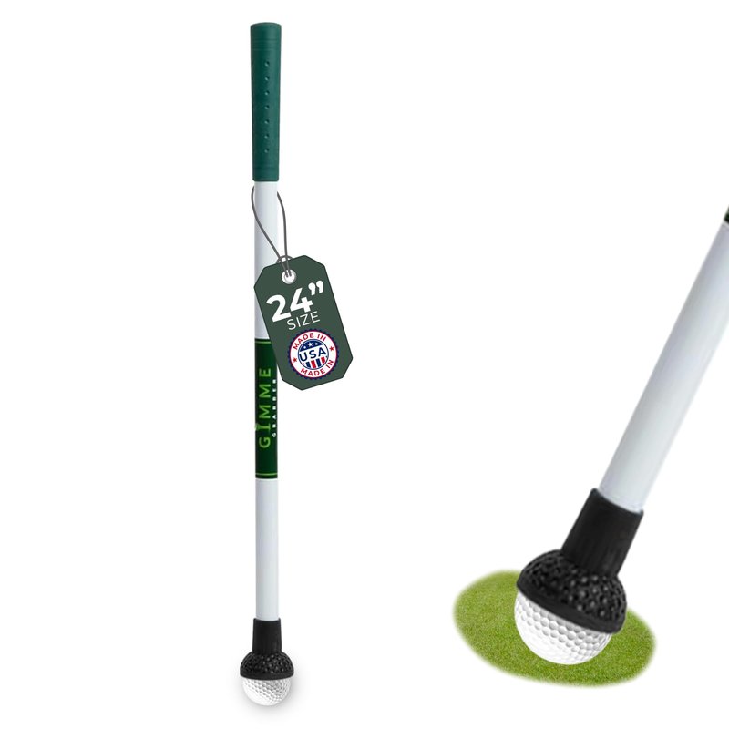 TAMP-IT 24" Gimme Grabber Golf Ball Retriever – Lightweight Pickup Tool, Easy Retrieval, Ideal for Scramble Play & Personal Use, Water Retriever Tool, Picker Upper Grabber, Non-Slip Golf Ball Picker