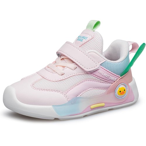 HOKYBATM Toddler Shoes Girls Sneakers Kids Breathable Athletic Running Tennis Fitness Walking Child Shoes Pink Toddler Size 9