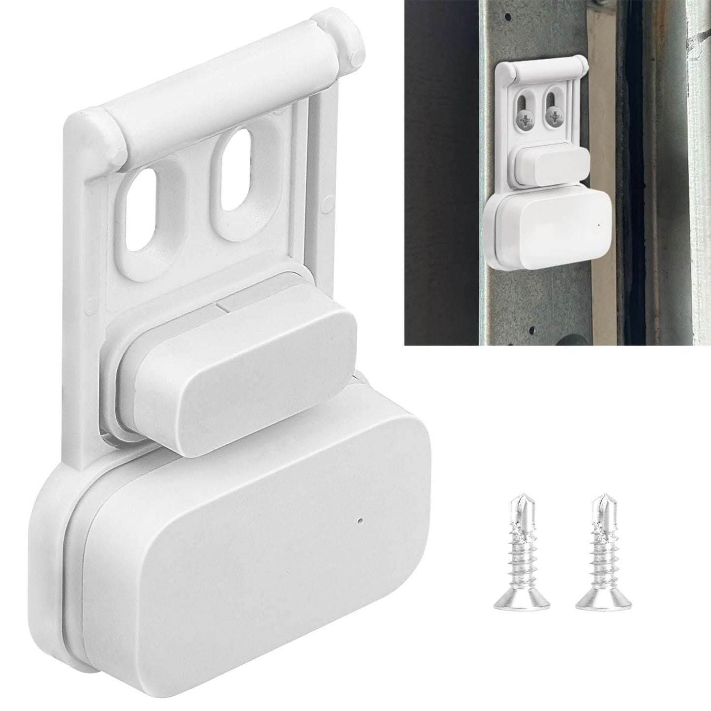Garage Door Mount Bracket for A-qara Door and Window Sensor, Easy Installation Garage Door Security Accessory